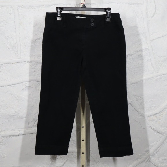 Ann Taylor Loft Petites Marisa Capris - Black - Size 00P - Picture 1 of 8